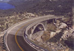 [Photo of Lincoln Highway Bridge in at Donner Pass in California]