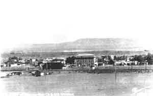 [Postcard of Medicine Bow, Wyoming]