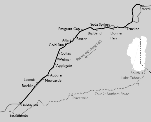 [Map of Tour 3]