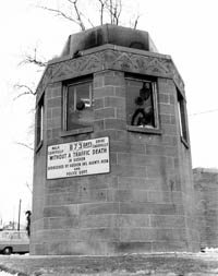 [Police booth in Goshen]