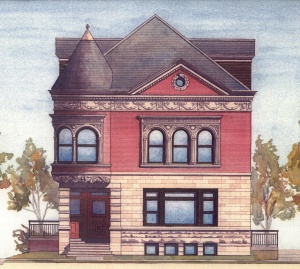 [Artist's image of the Remedy Building]