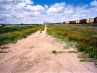 [Photo of road west of Sidney]