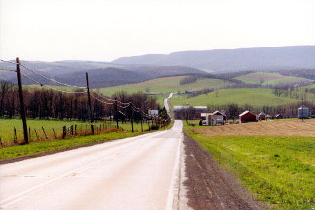 Image result for pennsylvania mountain road